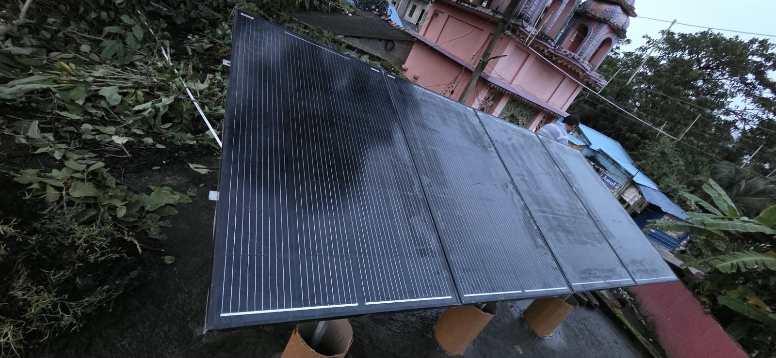 Custom Elevated Solar Structure Installation #09