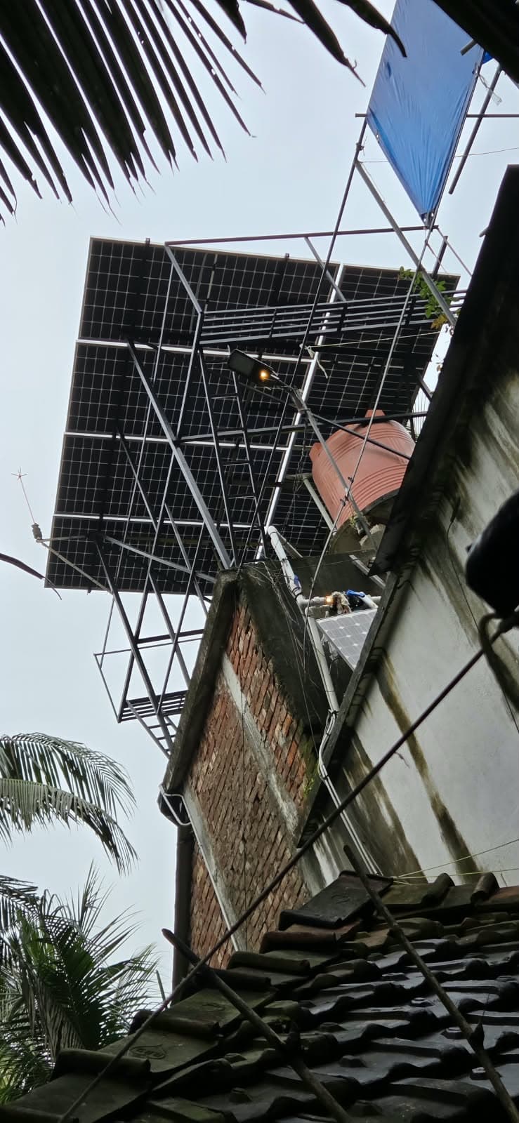 Mono PERC High-Efficiency Solar Panel Array #16